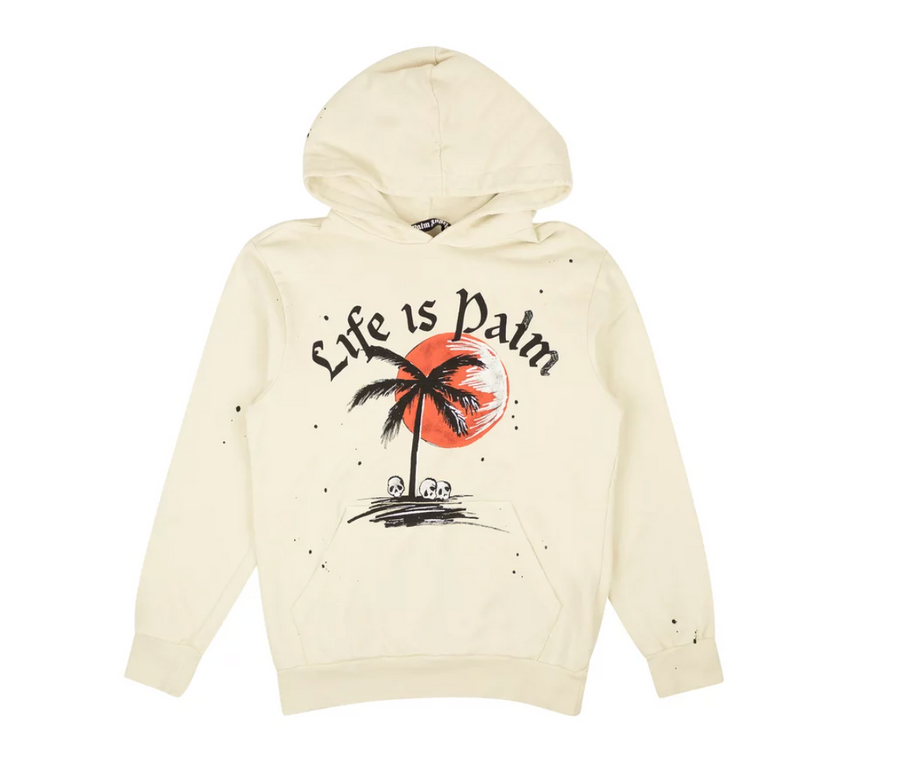 Palm Angels GD Sunset Palm Hoody 'Off White'